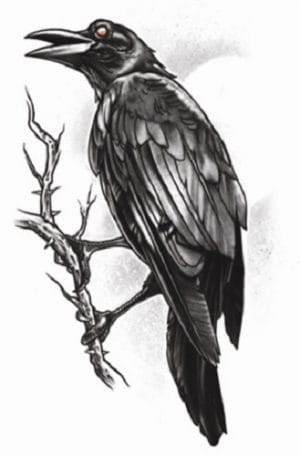 The Raven - Gothic tattoo
