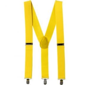 Yellow Suspenders Braces