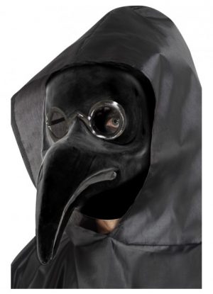 Authentic Plague Doctor Mask Black