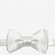 Bow Tie Satin White
