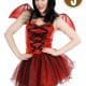 Devil Dress and Wings Red and Black