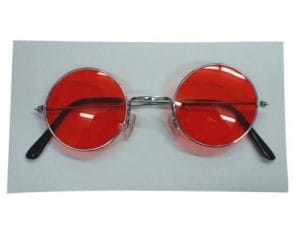 Glasses - Lennon Sunglasses - Red