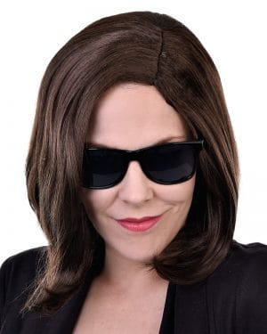 Janet Brown Straight Shoulder Length Wig