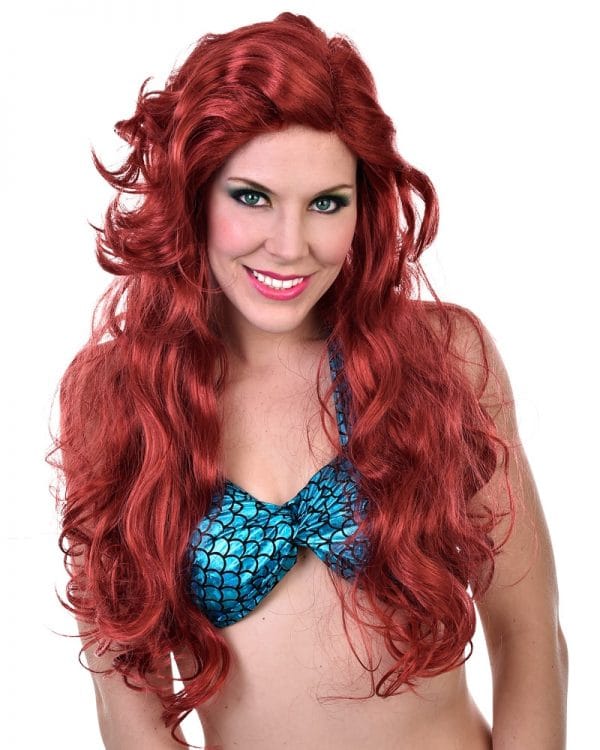 Mermaid Wig Ariel Red