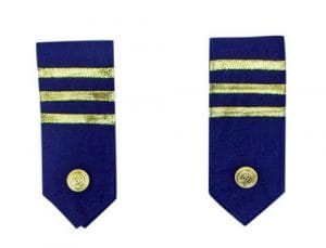 Military Epaulets Dark Blue (Pair)