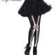 Skeleton Print Bone Tights