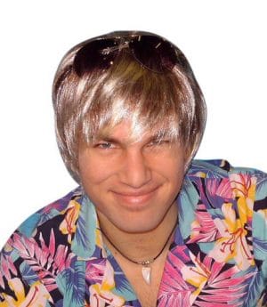 Surfer Dude - Bleach Blonde Wig