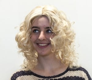 Veronica Blonde Curly Wig