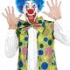 Clown Set Spotty -Vest, Jumbo Bow Tie & Nose