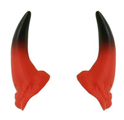 Devil Horns on Elastic 6cm