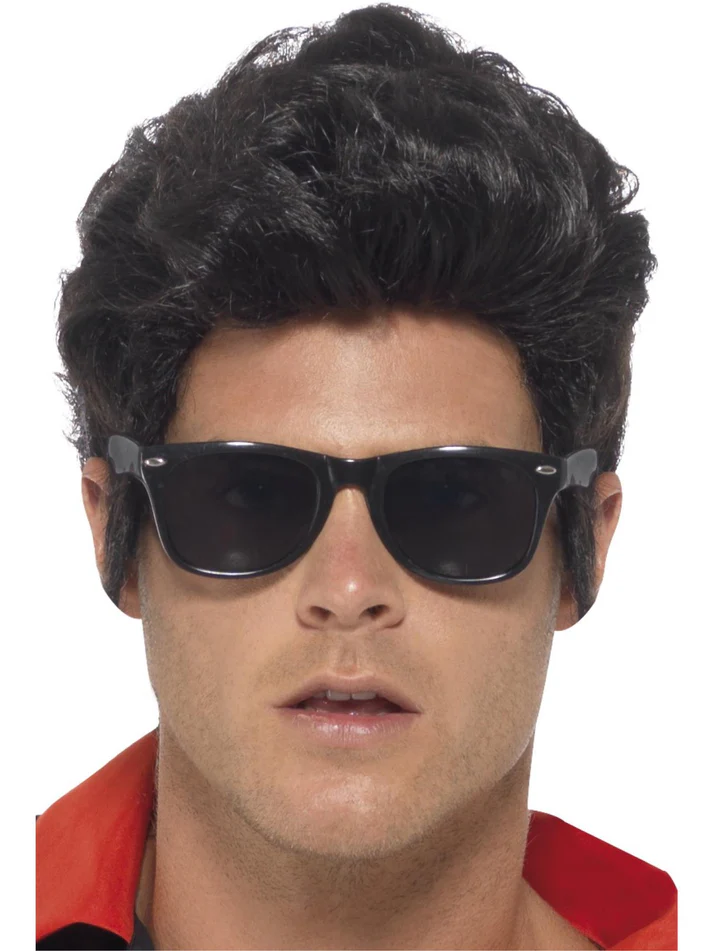 1980s Retro Shutter Glasses 80s Neon Green Slit Slot Costume Sunglasses - image  on https://www.abracadabrafancydress.com.au