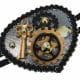 Deluxe Steampunk EyePatch - Silver