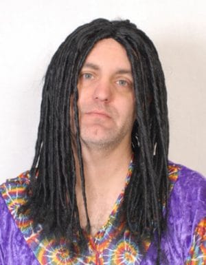 Dreadlock Long Black Wig