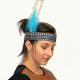 Indian Headband Womans Single Feather