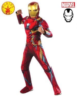 Iron Man Costume Licensed Child Superhero Boys Avengers End Game - image Iron-Man-Deluxe-CW-Costume-Child-300x375 on https://www.abracadabrafancydress.com.au