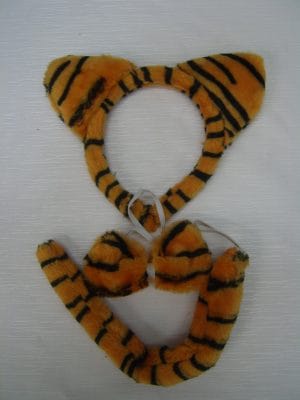 leopard head band and accessories