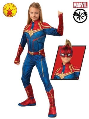 Captain Marvel Classic Hero Suit Child