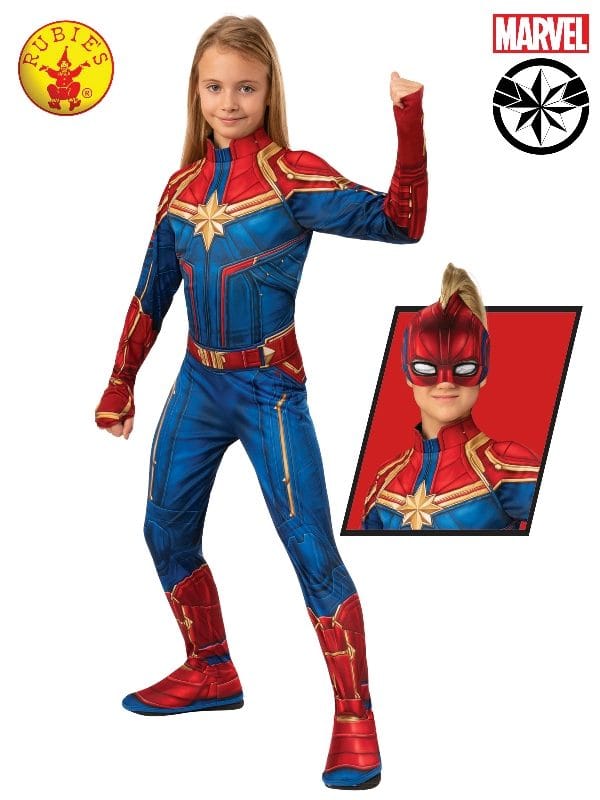 Captain Marvel Classic Hero Suit Child