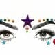 Diamante Rhinestone Face Jewels Glitter Stickers - Pride