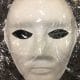 White Full face mask