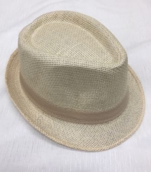 cream trilby