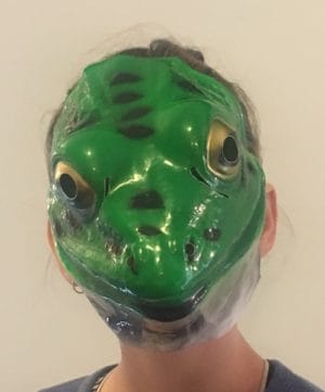 Freddy Kreuger Mask Nightmare on Elm Street - image Frog-Toad-Mask-300x361 on https://www.abracadabrafancydress.com.au