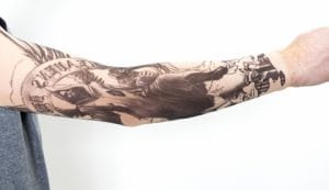Tattoo Sleeve - Hell From Above Tattoo Sleeve (Single) - image Hell-From-Above-Tattoo-Sleeve-300x173 on https://www.abracadabrafancydress.com.au