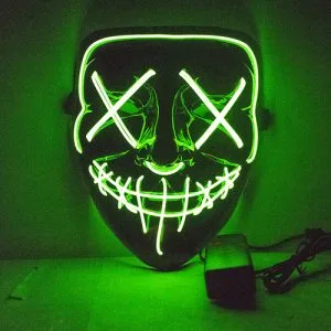 Prowler Wolf Mask - image Mask-The-Fluro-Green-Purge-300x300 on https://www.abracadabrafancydress.com.au