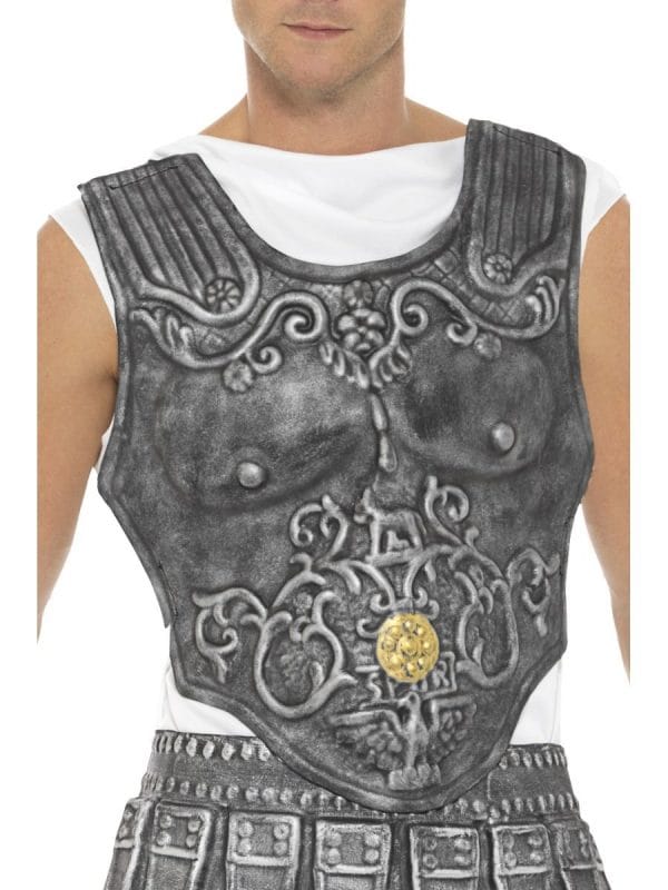 Roman Armour Breastplate Gladiator Grey Eva Foam Chest Piece Medieval - image Roman-Armour-Breastplate-Grey-EVA-600x800 on https://www.abracadabrafancydress.com.au