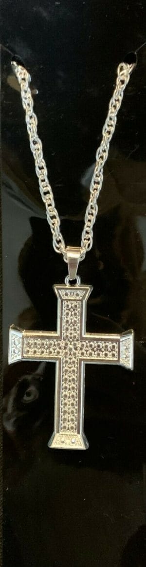 Silver Cross Necklace
