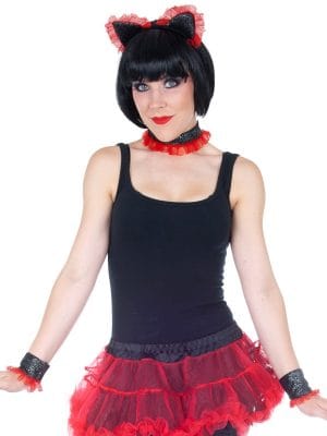 Rose Red Flower Hair Clip Headwear Hair Accessorie - image cat-300x400 on https://www.abracadabrafancydress.com.au
