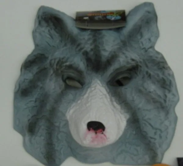 Wolf Mask Grey Eva Foam Halloween - image wolf-mask-600x545 on https://www.abracadabrafancydress.com.au