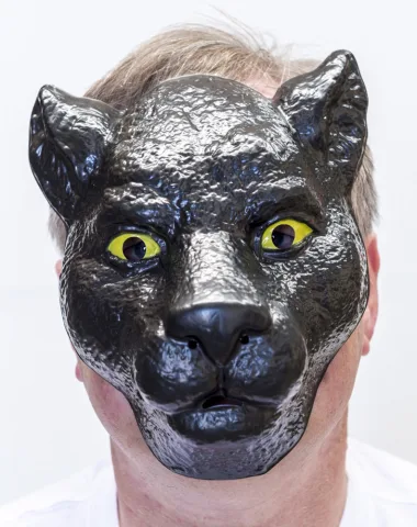 Black Panther Mask Plastic - image BLACK-PANTHER-MASK on https://www.abracadabrafancydress.com.au
