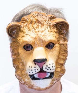 Kim Jong-Un Dictator Latex Mask - image LION-MASK-300x358 on https://www.abracadabrafancydress.com.au