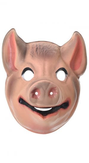 Panda Bear Mask Plastic - image Pig-Kids-Costume-Mask-300x545 on https://www.abracadabrafancydress.com.au