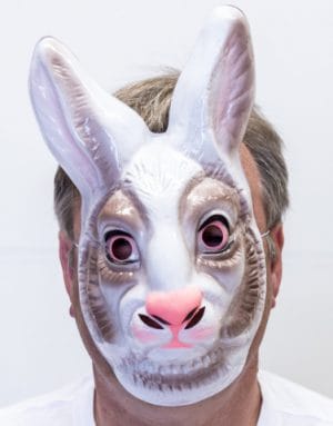 Prowler Wolf Mask - image RABBIT-MASK-300x383 on https://www.abracadabrafancydress.com.au