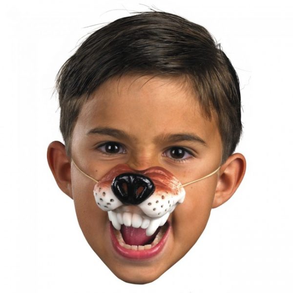 Wolf Dog Nose - image Wolf-Nose-600x600 on https://www.abracadabrafancydress.com.au