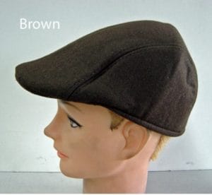 Brown Chequered Trilby Gangster Hat - image golf-300x276 on https://www.abracadabrafancydress.com.au