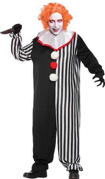 Freaky The Clown Costume Adult IT Halloween - image D21070_Freaky_the_Clown on https://www.abracadabrafancydress.com.au