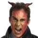 Vampire Cape Black Fabric With Stand Up Collar - image Devil-Horns-80x80 on https://www.abracadabrafancydress.com.au