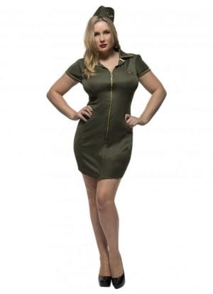 Ewok Female Costume Adults Official Star Wars Ears Furry - image Fever-Curves-Army-Costume-300x415 on https://www.abracadabrafancydress.com.au