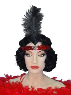 Cowboy Hat Rainbow Stetson Hat - image Headband-Crystal-Heart-Red-Flapper-Headband-300x400 on https://www.abracadabrafancydress.com.au