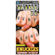 Eyelashes - Silver & Black Tinsel Long - image Knuckles-Alphabet-80x80 on https://www.abracadabrafancydress.com.au