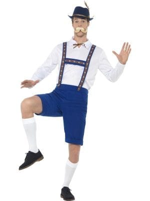 Black Sequin Waistcoat Vest Dance 20s Mardi Gras Ringmaster Magician - image Bavarian-Costume-300x400 on https://www.abracadabrafancydress.com.au