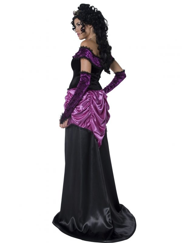 Countess Nocturna Gothic Vampiress Salon Girl Halloween Fancy Dress Costume - image Countess-Nocturna-Costume-1-600x800 on https://www.abracadabrafancydress.com.au