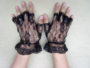 Beast Krampus Demon Gloves Werewolf Monster Hands Claws - image Lace-Gloves-300x225 on https://www.abracadabrafancydress.com.au