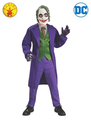 The Joker Deluxe Costume, Child Batman - image THE-JOKER-DELUXE-COSTUME-CHILD on https://www.abracadabrafancydress.com.au