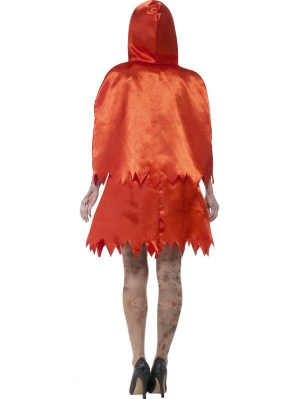 Zombie Little Miss Riding Hood Costume Horror Bloody Halloween Fancy Dress - image Zombie-Little-Miss-Hood-Costume-1-600x800 on https://www.abracadabrafancydress.com.au