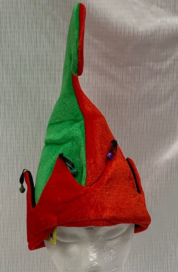 Elf Hat with Bells Gnome Dwarf Christmas - image elf-hat-600x918 on https://www.abracadabrafancydress.com.au