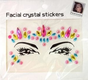 Diamante Rhinestone Face Jewels Glitter Stickers - Sugar Skull - Fright Fest - image ASSORTED-COLOR-FACE-JEWELS-STICKERS-300x273 on https://www.abracadabrafancydress.com.au